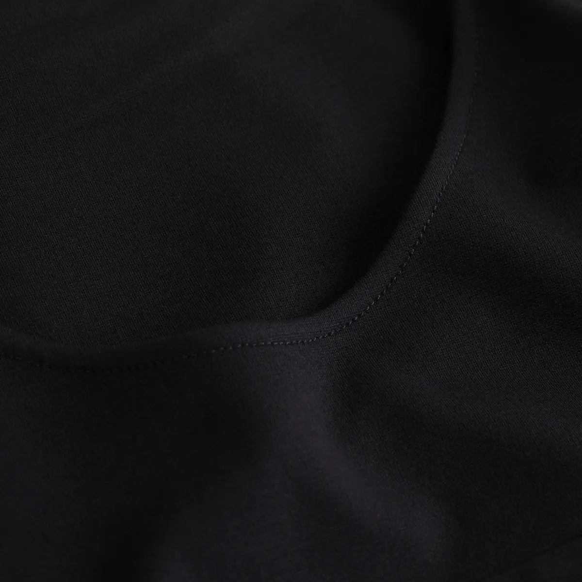 Calvin Klein DOUBLE LAYER MILANO Kadın Siyah Elbise