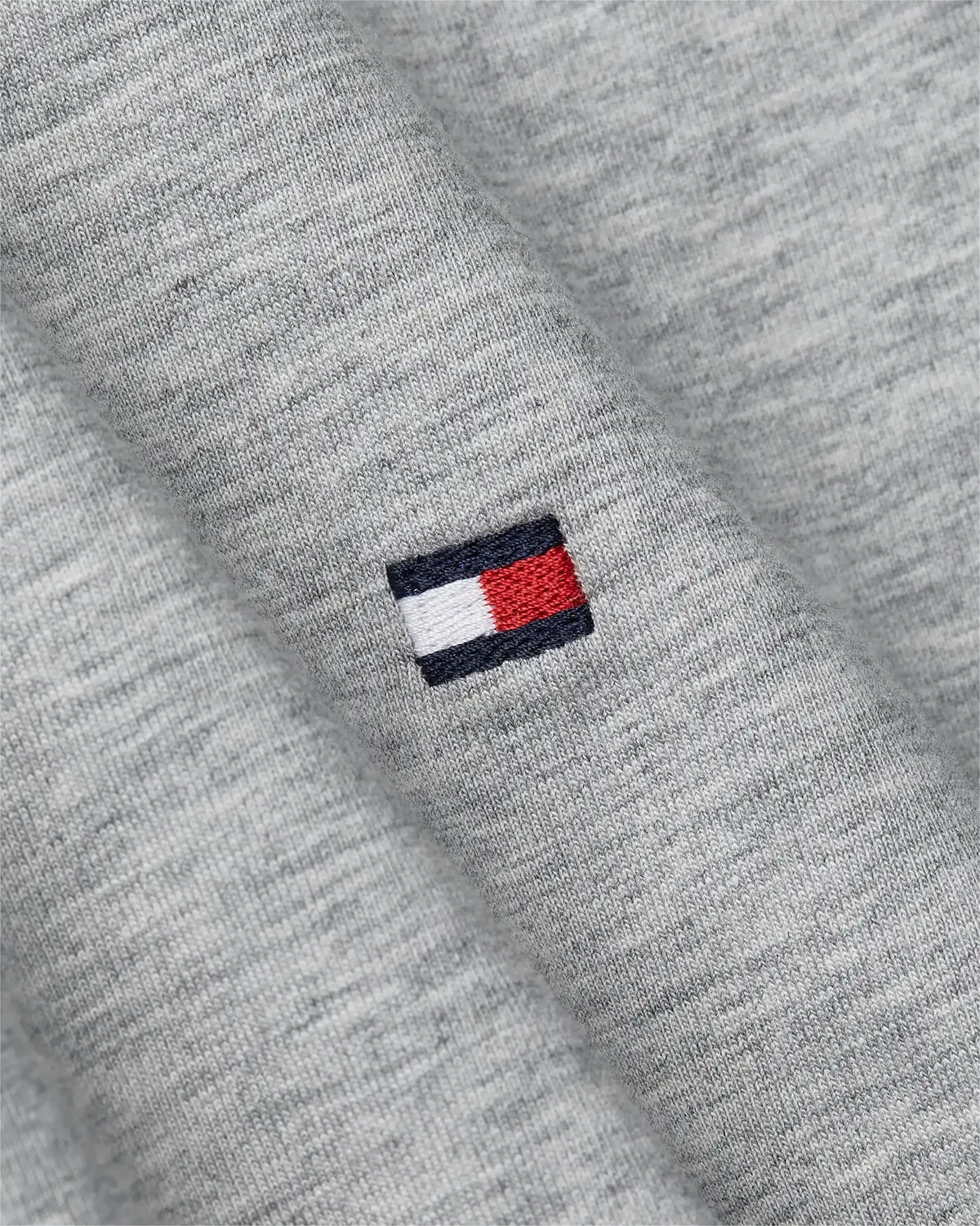 Tommy Hilfiger CORE STRETCH SLIM C- Erkek Gri T-Shirt