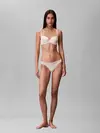 Calvin Klein LIGHTLY LINED BALCON Krem Balenli Sütyen