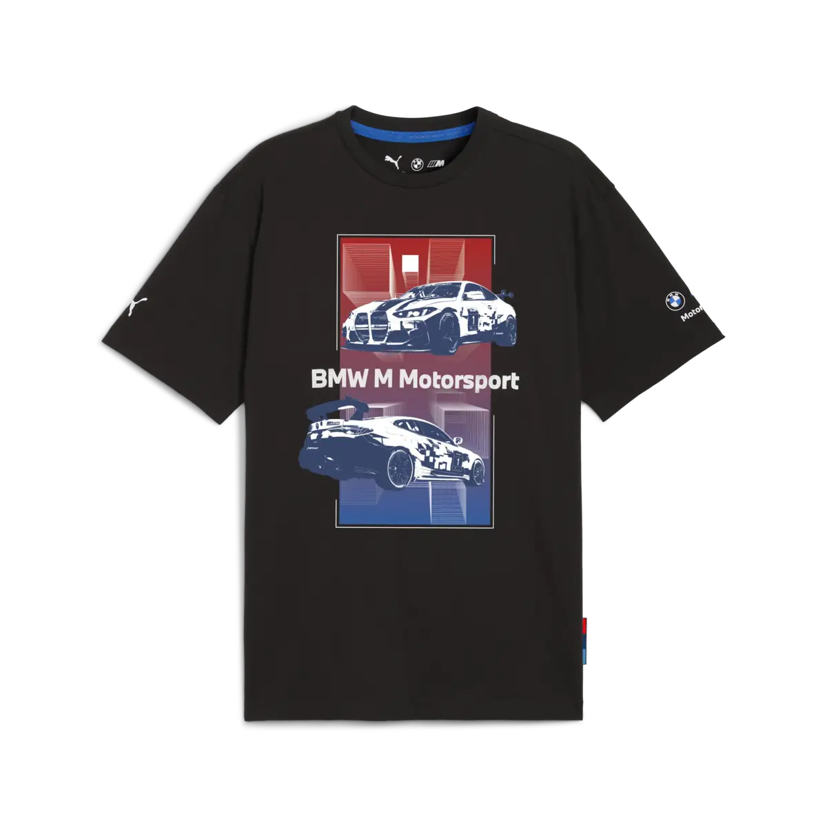 Puma BMW MMS Block Tee Siyah Erkek T-Shirt