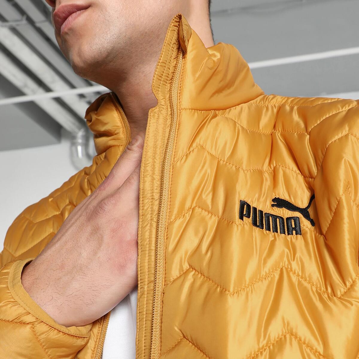 Puma Embossed Elevated Jacket Turuncu Erkek Mont