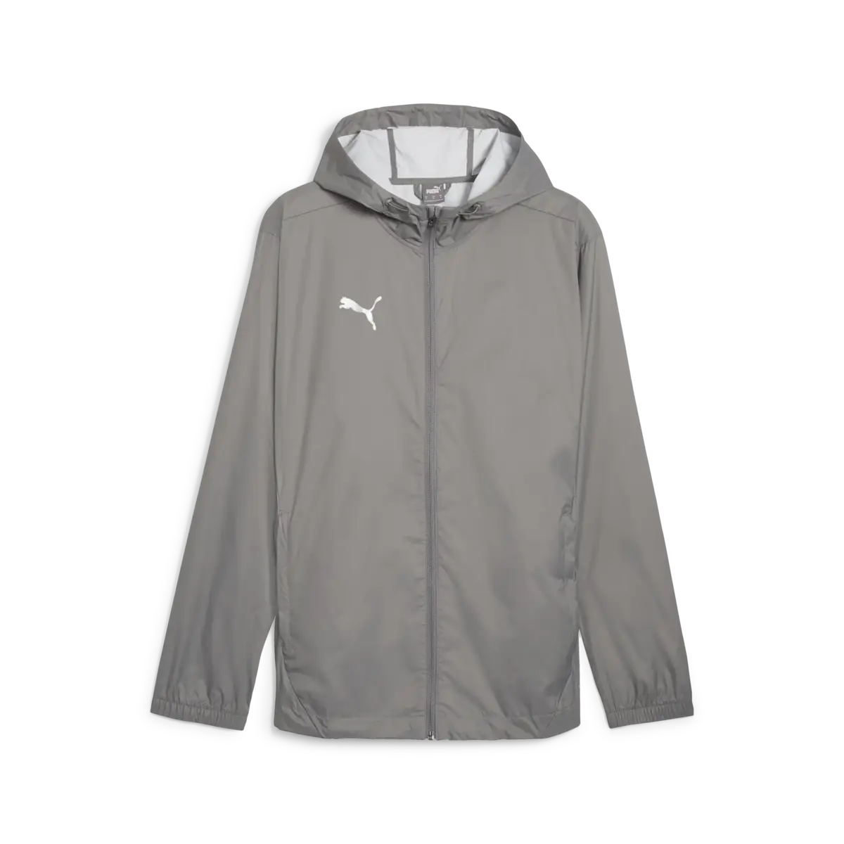 Puma teamFINAL Allweather Jkt Gri Erkek Antrenman Yağmurluk