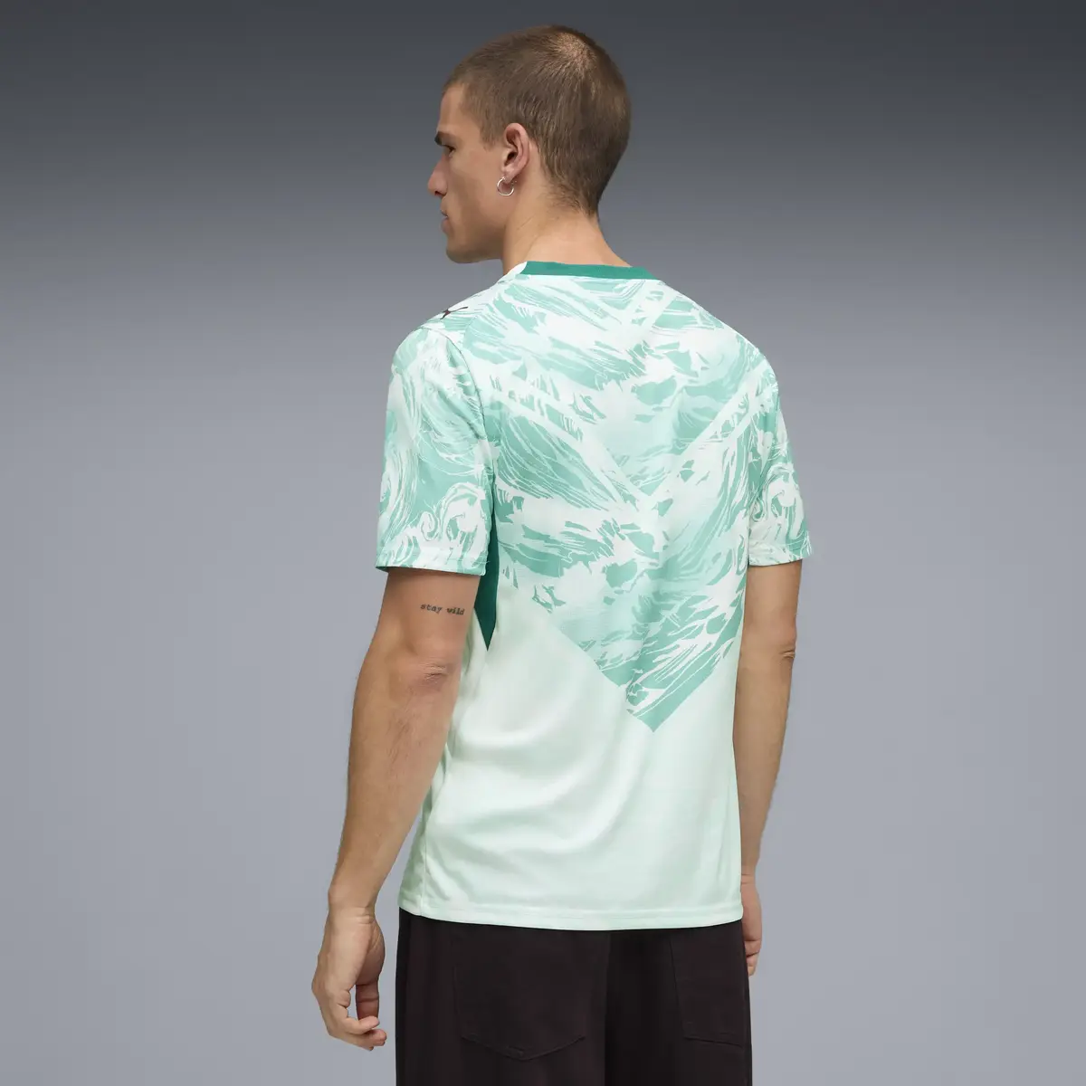 PUMA FPF Away Jersey Replica Yeşil Erkek Forma
