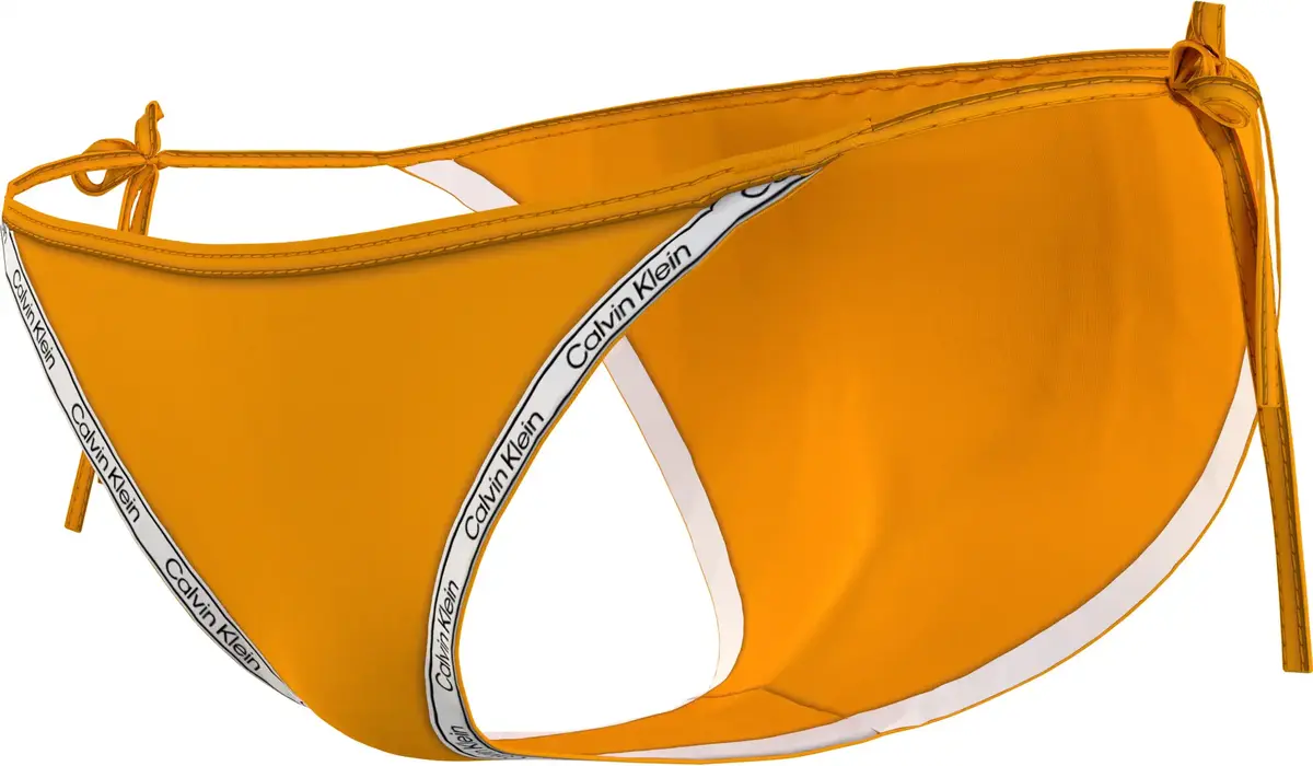 Calvin Klein STRING SIDE TIE BIKI Kadın Turuncu Bikini Altı