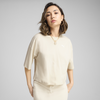 Puma WARDROBE ESS Oversized Tee Bej Kadın T-Shirt