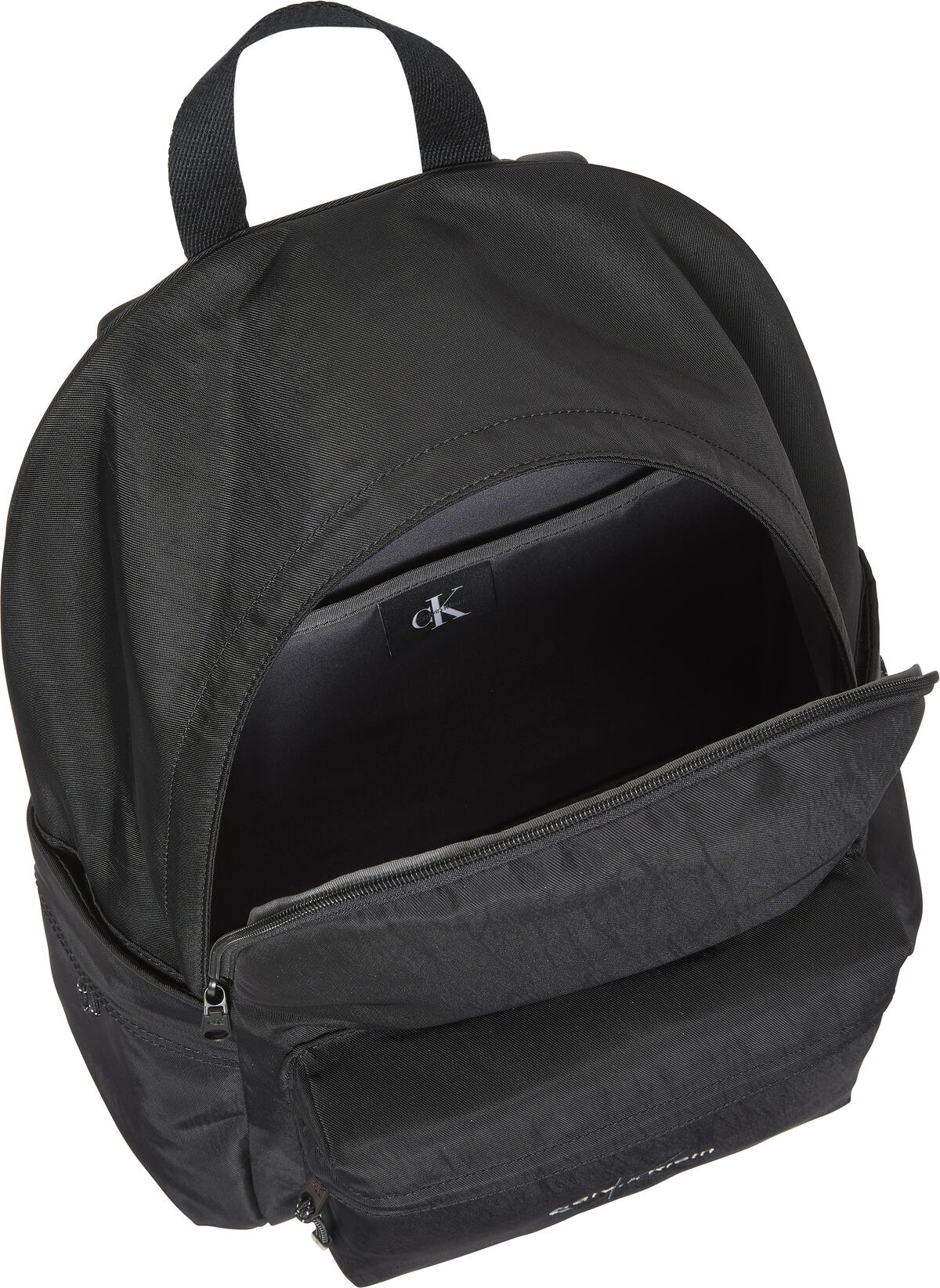 Calvin Klein BOLD ROUND BACKPACK Siyah Erkek Çanta Calvin Klein BOLD ROUND BACKPACK Siyah Erkek Çanta