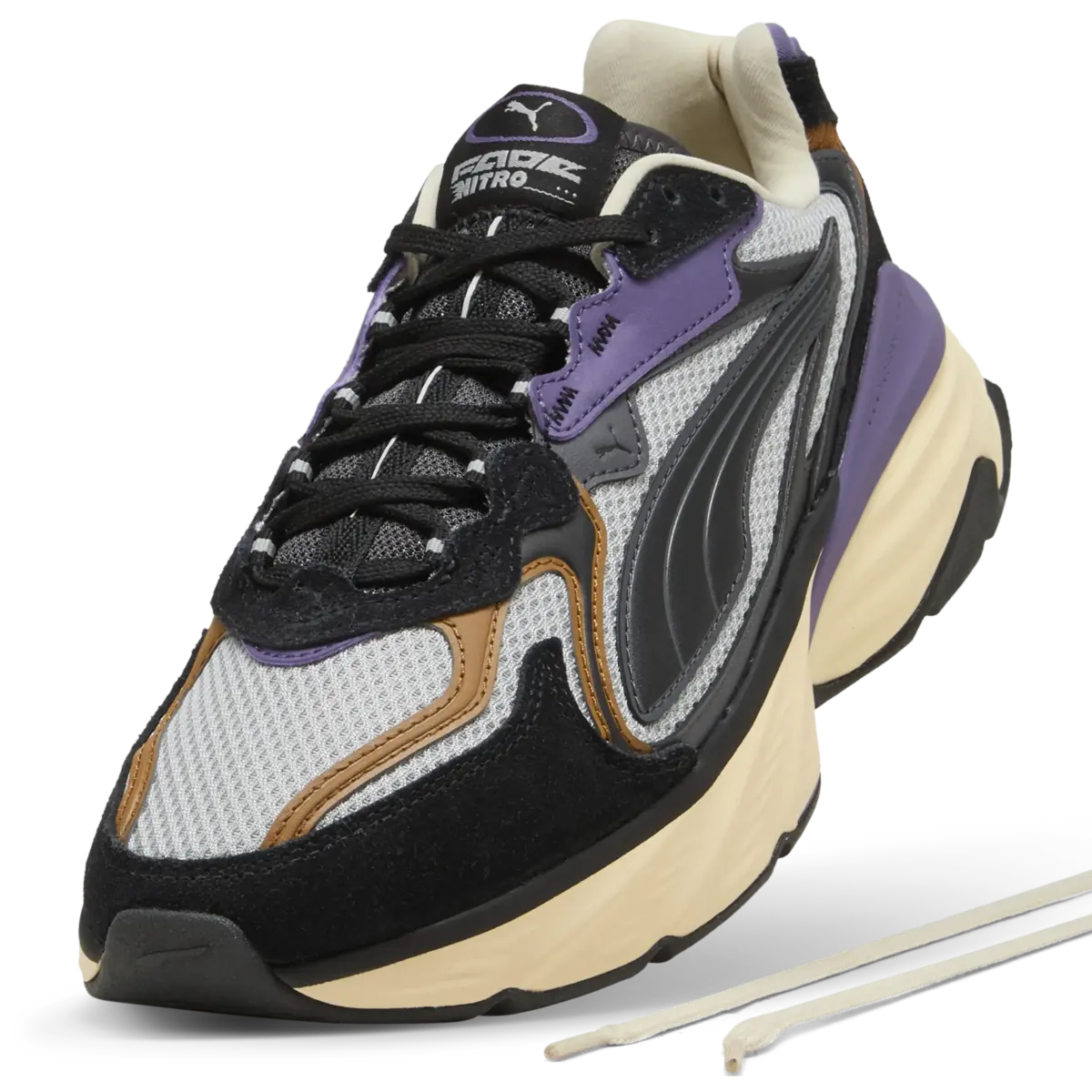 Puma Fade Nitro LS+ Siyah Erkek Spor Ayakkabı