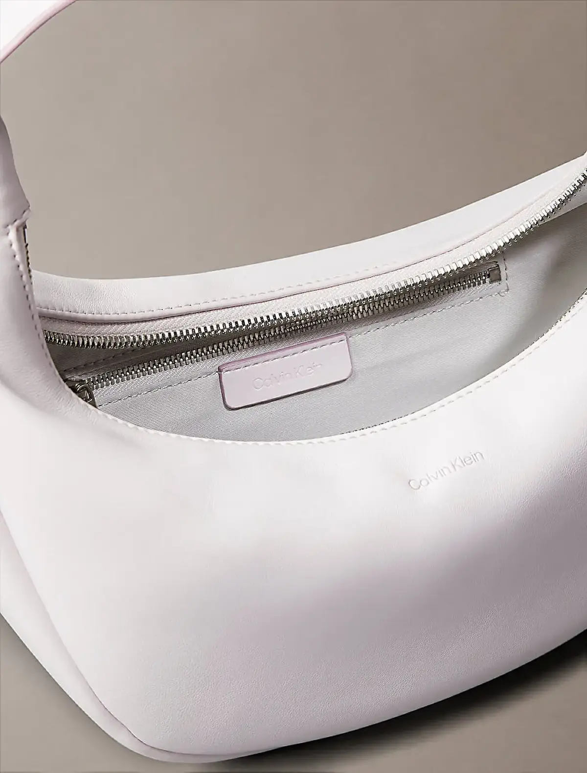 Calvin Klein PINCHED SOFT CRESCENT SM Pembe Kadın El Çantası