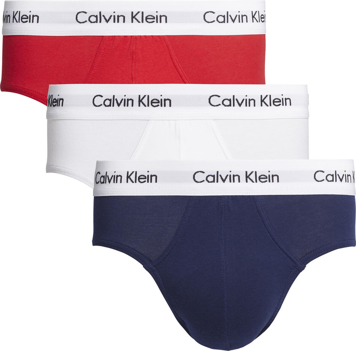 Calvin Klein 3P HIP BRIEF I03 Erkek Beyaz Slip Set