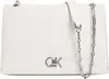 Calvin Klein CK MEDIUM CONV CHAIN, YAO Krem Kadın Çanta
