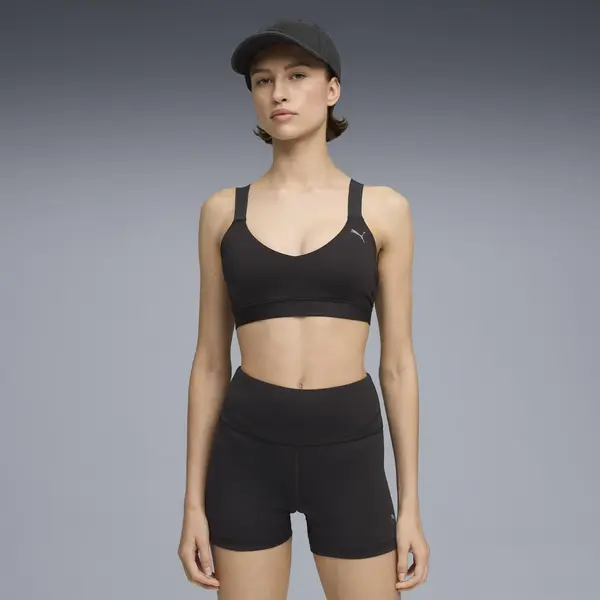 Puma PUMA SHAPE BRA - Low Siyah Kadın Sporcu Sütyeni