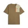 Puma OPEN ROAD Tee Kahverengi Erkek T-Shirt