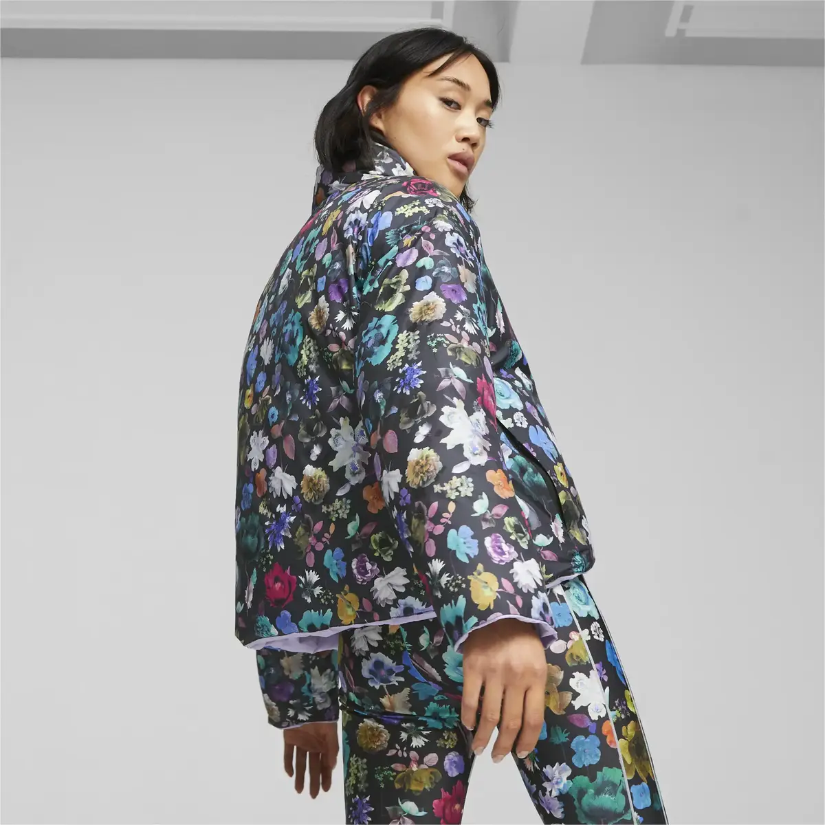 PUMA X LIBERTY Puffer Jacket Kadın Renkli Mont