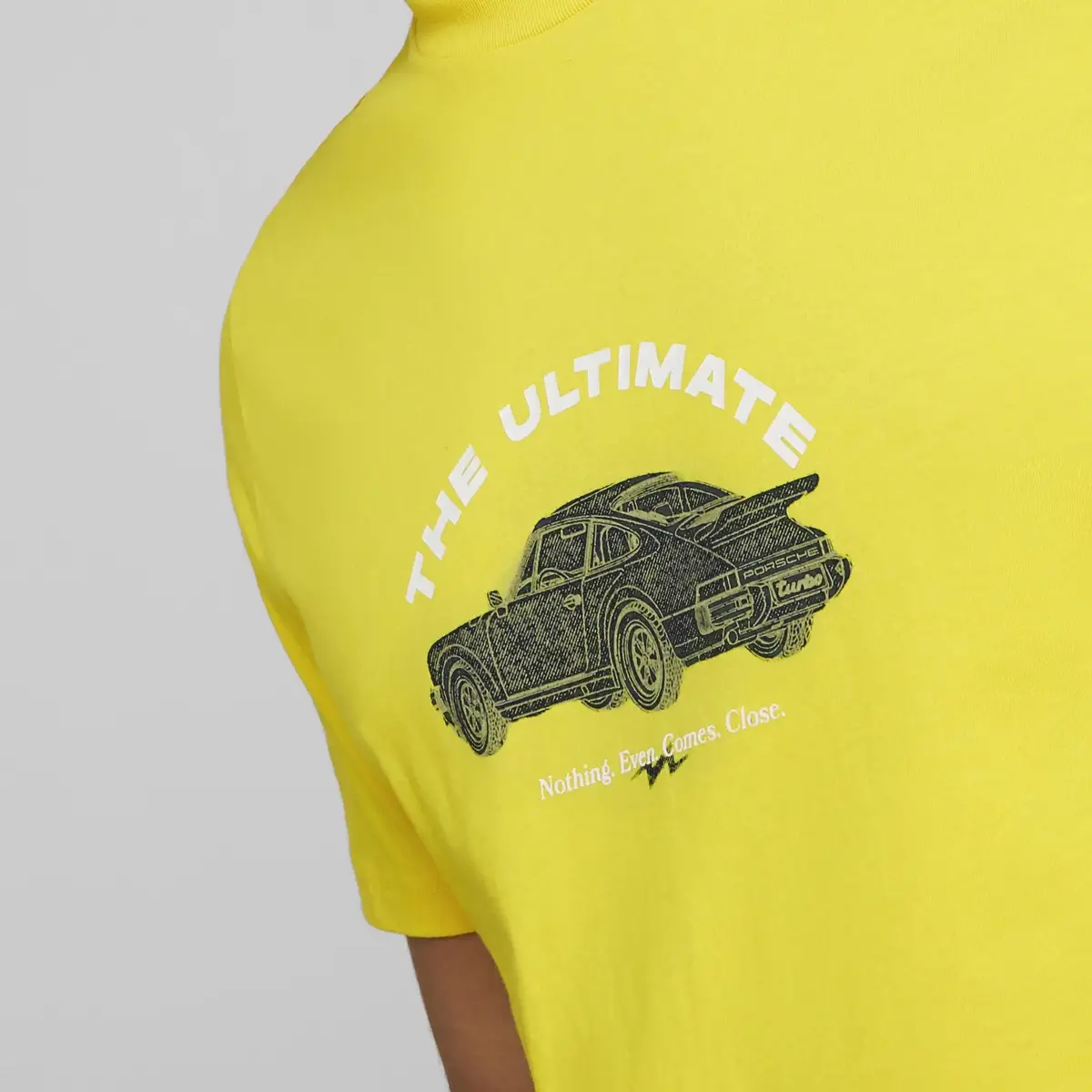 Puma PL Graphic Tee Sarı Erkek/Unisex T-Shirt