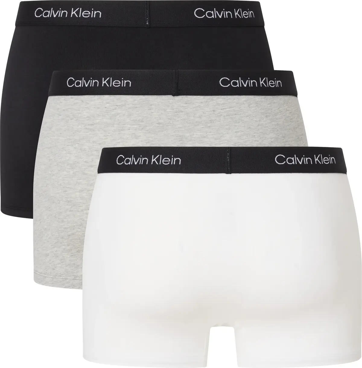 Calvin Klein TRUNK 3PK Erkek Gri Boxer Set