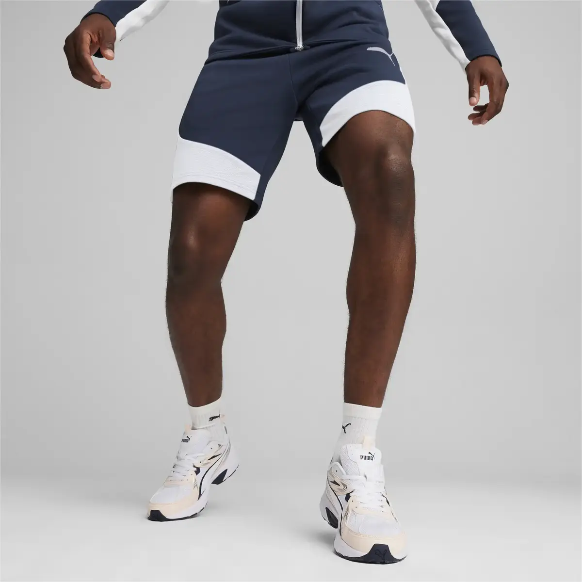 Puma EVOSTRIPE Shorts 8'' DK Lacivert Erkek Şort