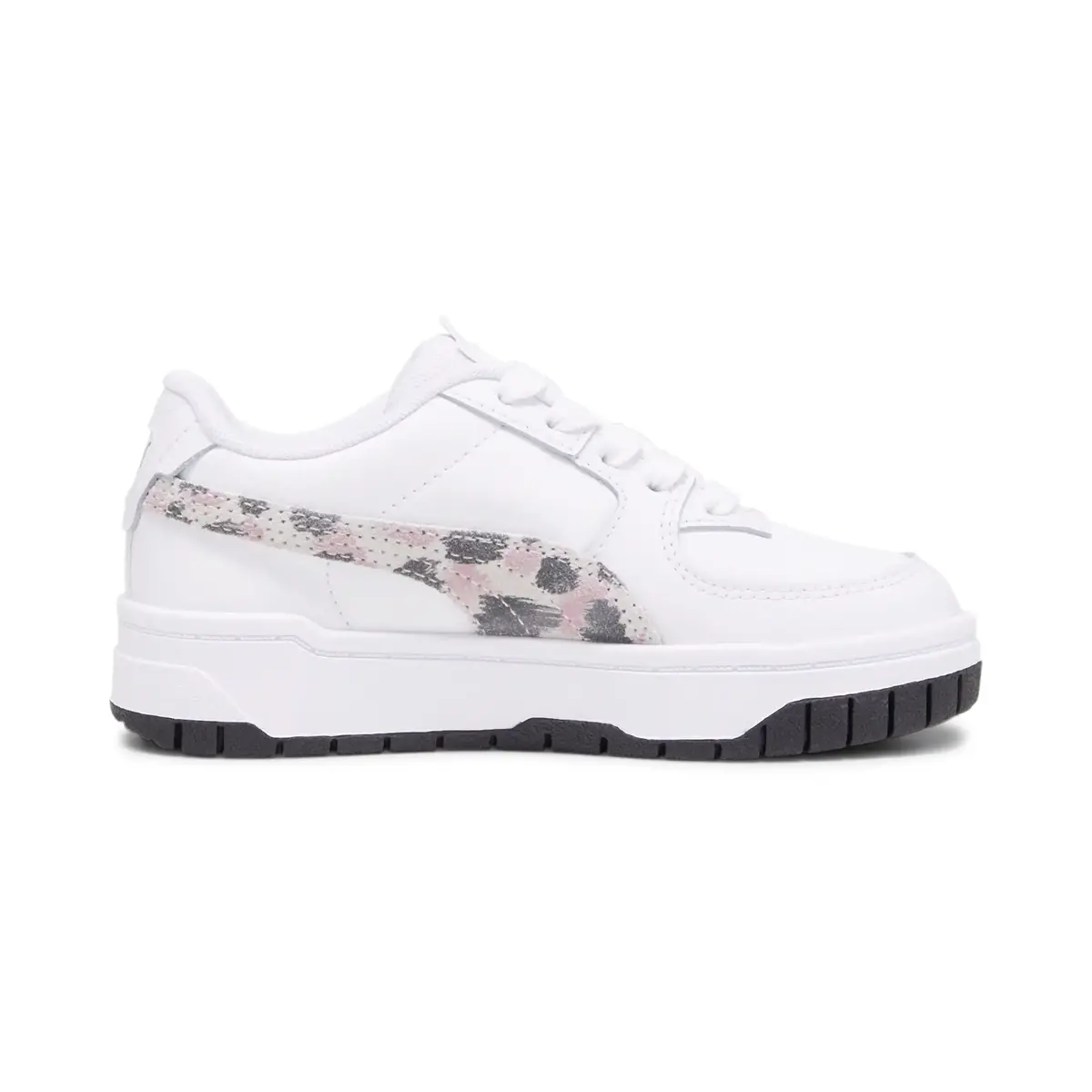 Puma Cali Dream Animal Print PS Beyaz Çocuk Günlük Spor Ayakkabı