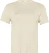 Calvin Klein MODAL SS RELAXED TEE, 101 Krem Kadın T-Shirt & Polo