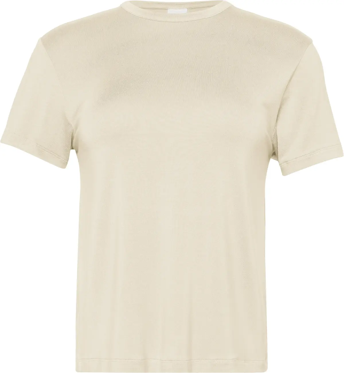 Calvin Klein MODAL SS RELAXED TEE, 101 Krem Kadın T-Shirt & Polo