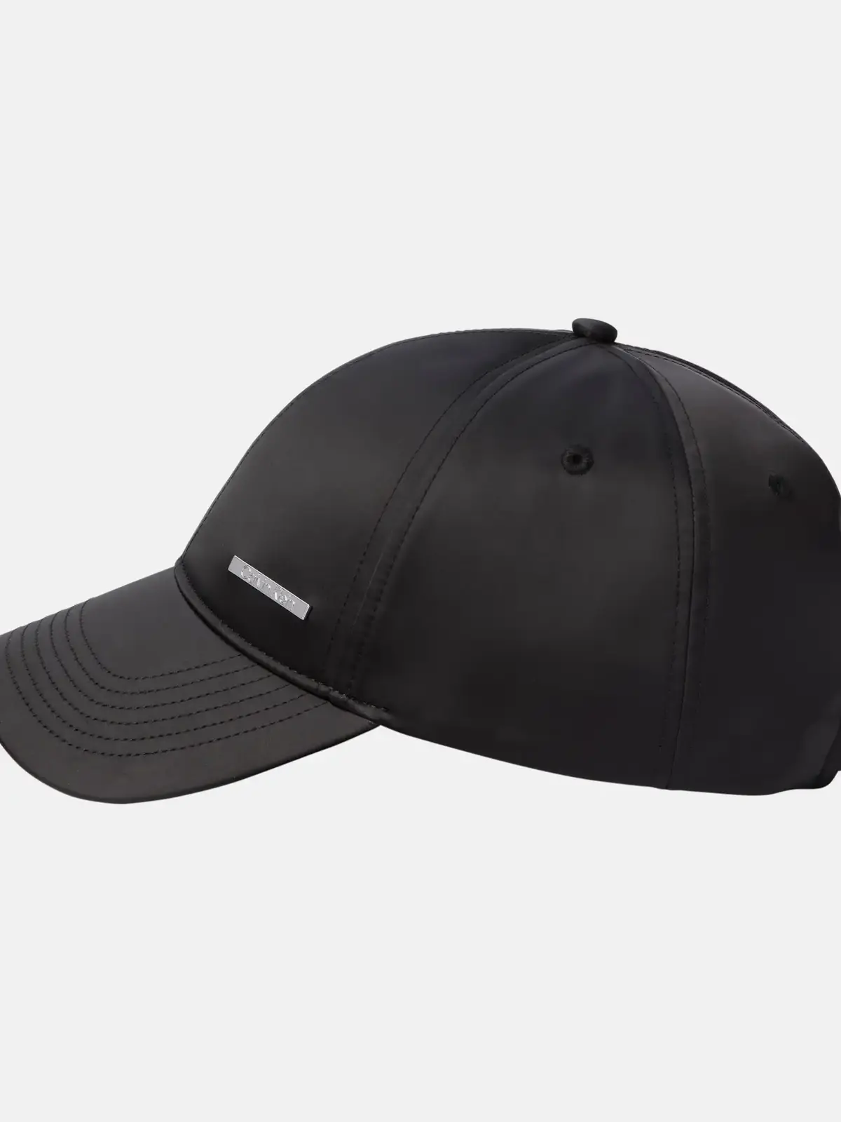 Calvin Klein CLASSIC LOGO SATIN B, UB1 Siyah Erkek Şapka