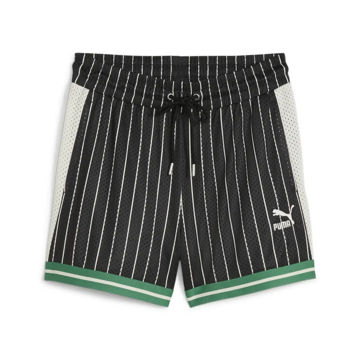 Puma T7 FOR THE FANBASE Mesh Shorts Siyah Kadın Şort