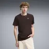 PUMA ESS ELEVATED Tee Kahverengi Erkek T-Shirt