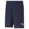 PUMA teamRISE Short Peacoat-Puma White Lacivert Erkek Şort
