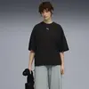 Puma DARE TO Oversized Ruched Tee Siyah Kadın T-Shirt