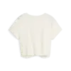 Puma STUDIO YOGINI LITE TWIST TEE Beyaz Kadın T-Shirt