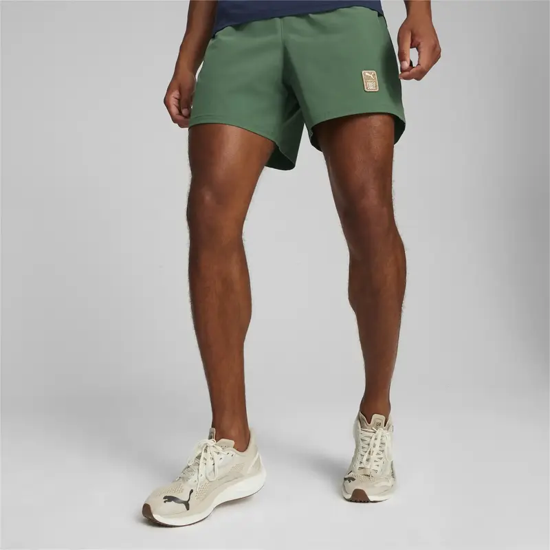 Puma M First Mile Woven 5" Short Yeşil Erkek Şort