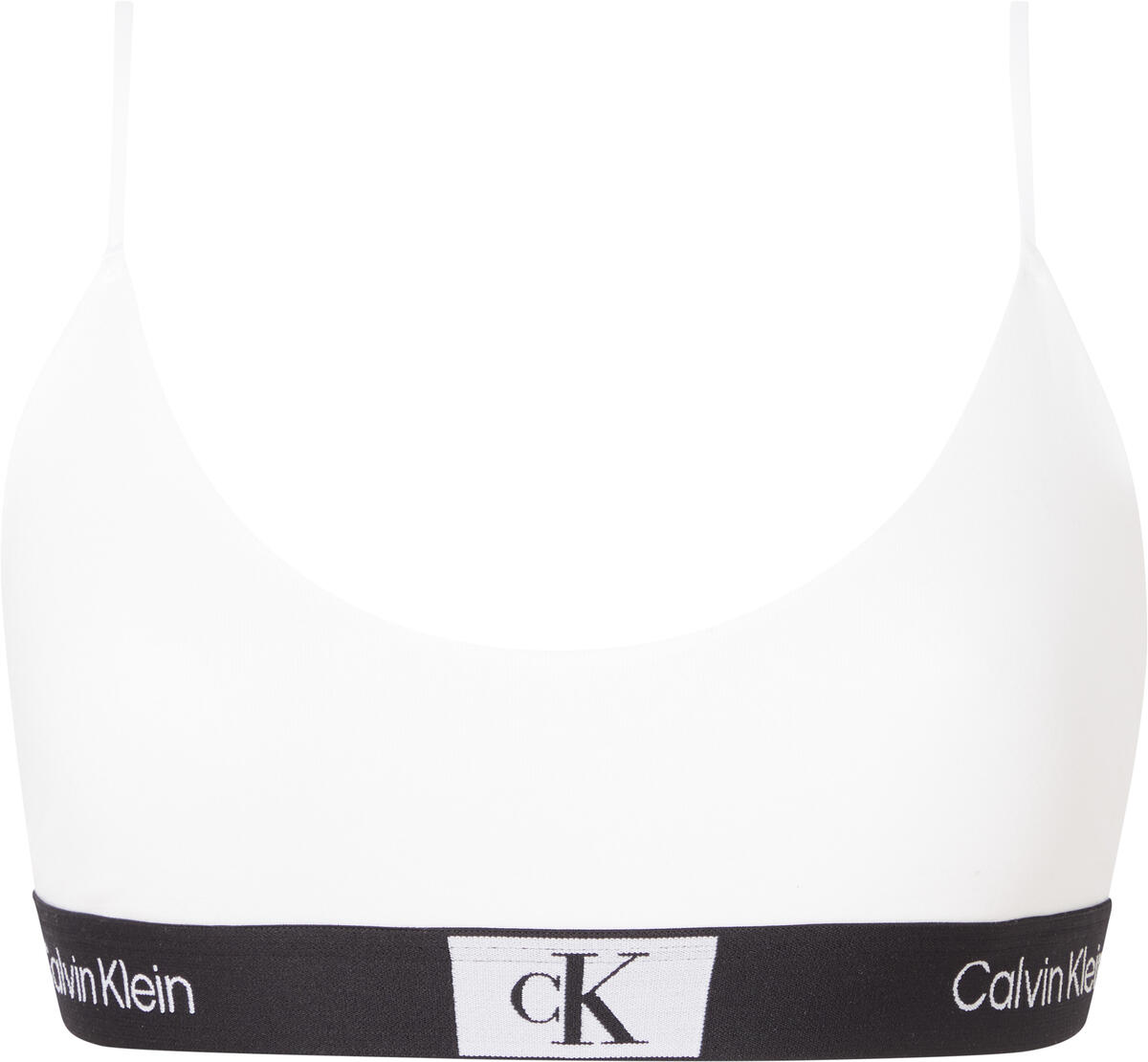 Calvin Klein UNLINED BRALETTE Kadın Beyaz Bralet