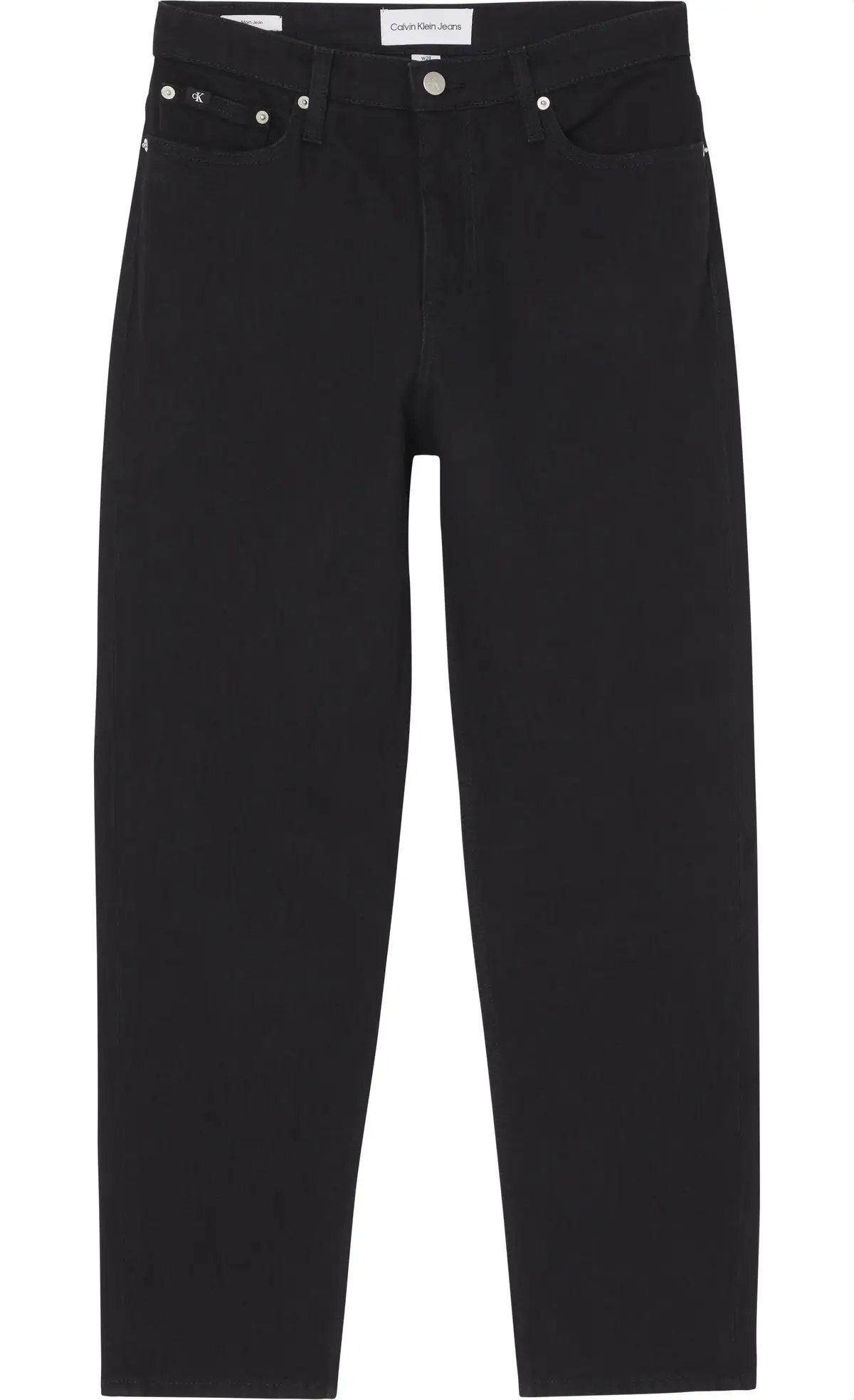 Calvin Klein MOM JEAN Kadın Siyah Kot Pantolon