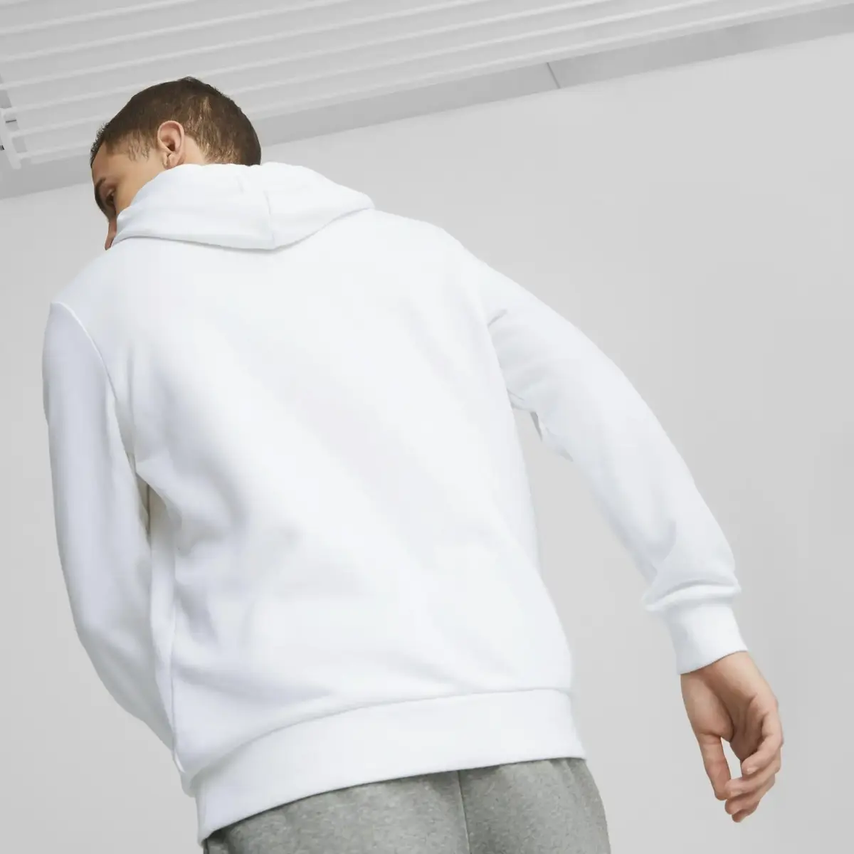 Puma BMW MMS ESS FT Hoodie Beyaz Erkek/Unisex Sweat