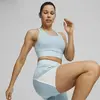 Puma 4KEEPS ELASTIC BRA - P Açık Mavi Kadın Spor Sütyeni/Bra