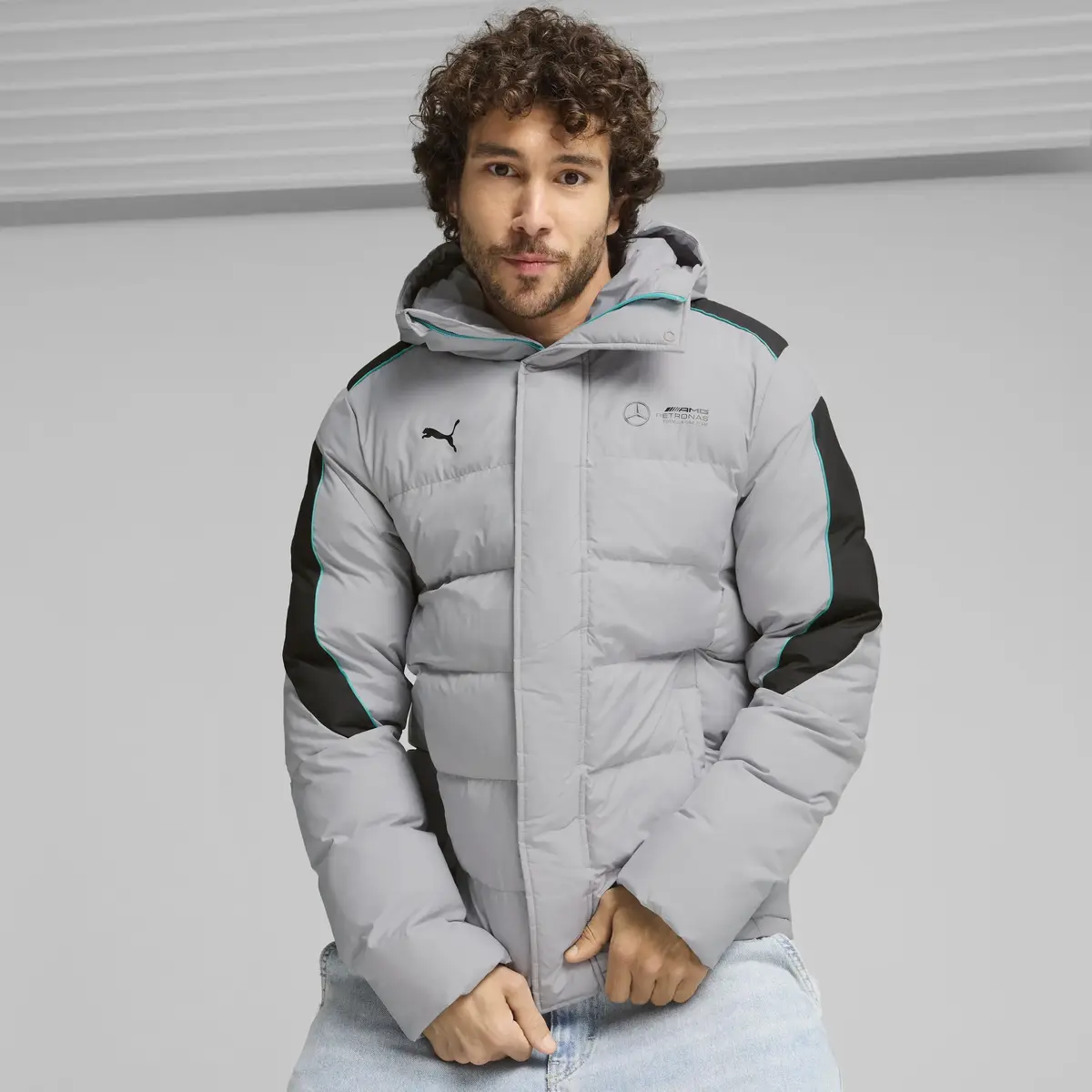 Puma MAPF1 MT7+ Ecolite Pdd Jkt Gri Erkek Şişme Mont