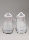 Calvin Klein VULC HIGH TOP LTH, 01T Beyaz Kadın Spor Ayakkabı