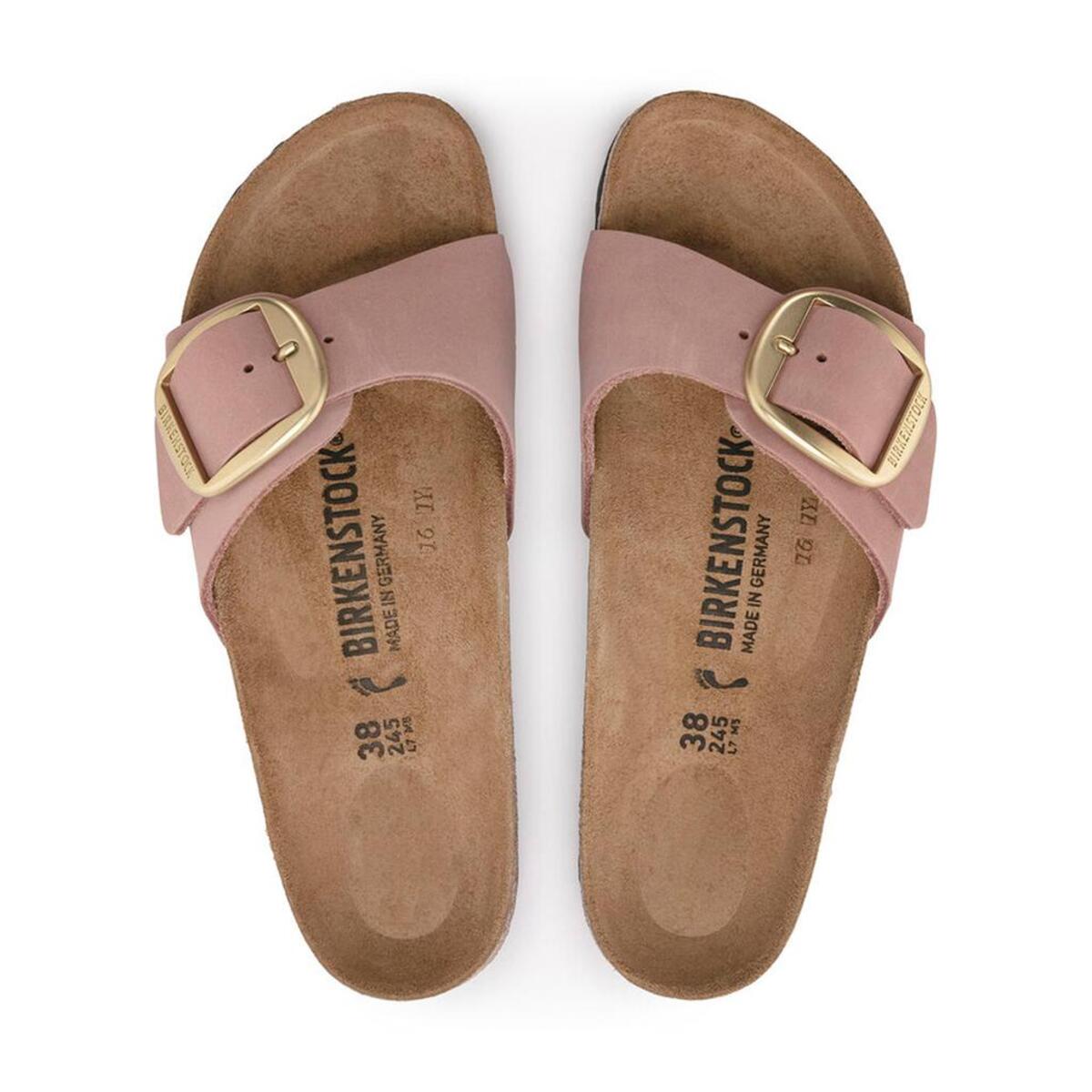 Birkenstock Madrid Big Buckle Nu Pembe Kadın Terlik