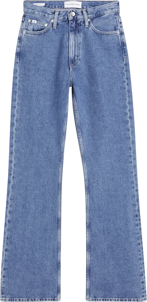 Calvin Klein AUTHENTIC BOOTCUT Kadın Mavi Kot Pantolon
