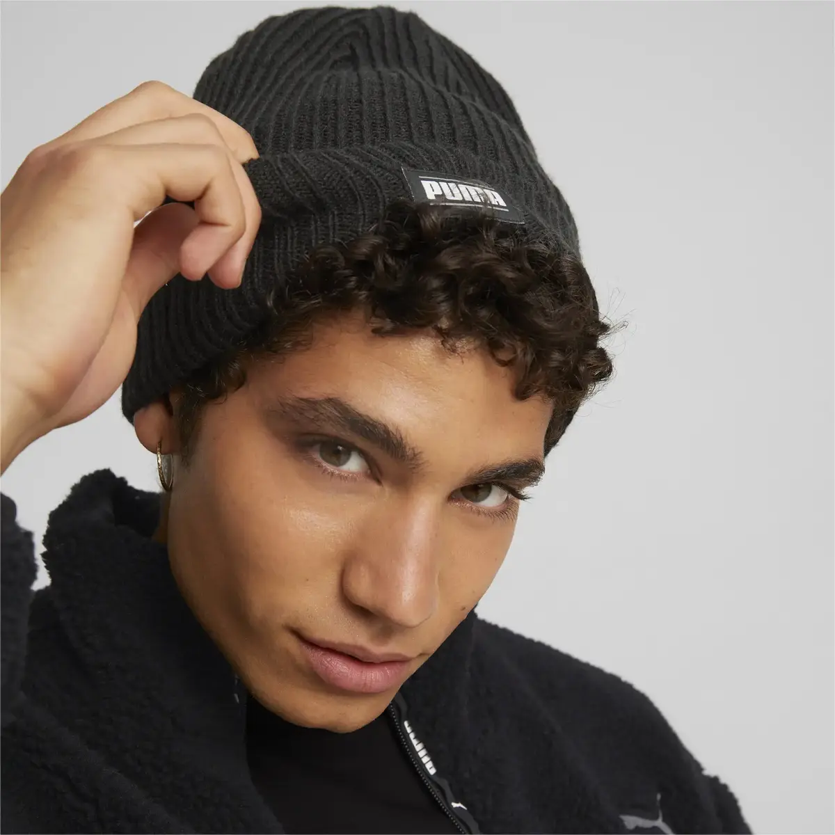 Puma Ribbed Classic Cuff Beanie Siyah Unisex Bere