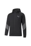 Puma Evostripe Full-Zip Hoodie Siyah Erkek Fermuarlı Hoodie