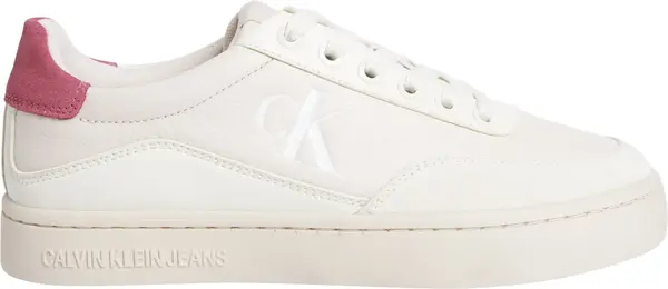 Calvin Klein CLASSIC CUPSOLE LACEUP LOW LTH Pembe Kadın Günlük Spor Ayakkabı