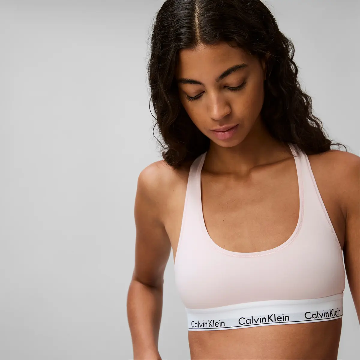 Calvin Klein UNLINED BRALETTE Pembe Kadın Bralet