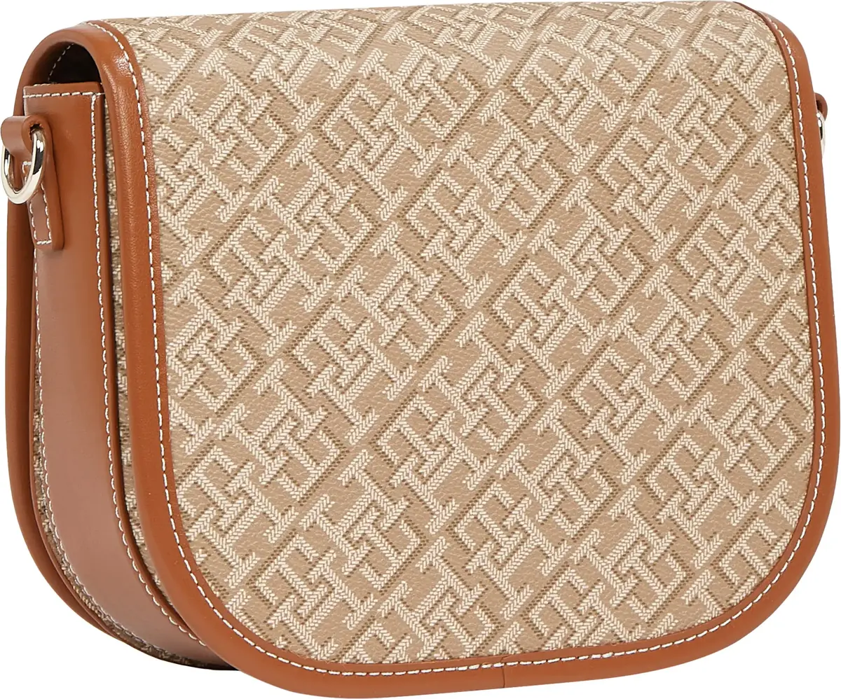 Tommy Hilfiger TH MONOPLAY LEATHER, RBT Bej Kadın Çanta & Cüzdan