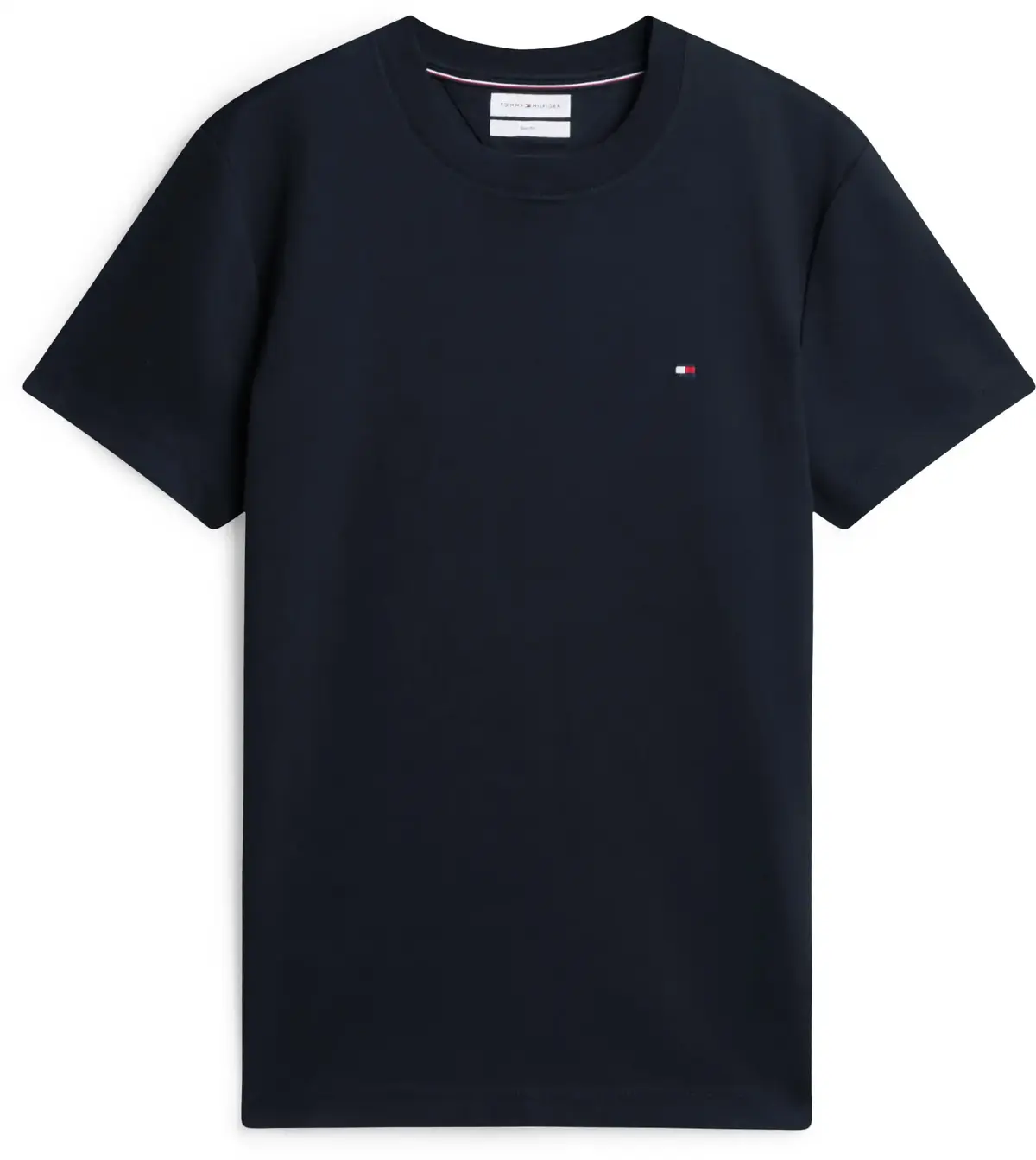 Tommy Hilfiger LUXURY INTERLOCK TEE, DW5 Siyah Erkek T-Shirt & Polo