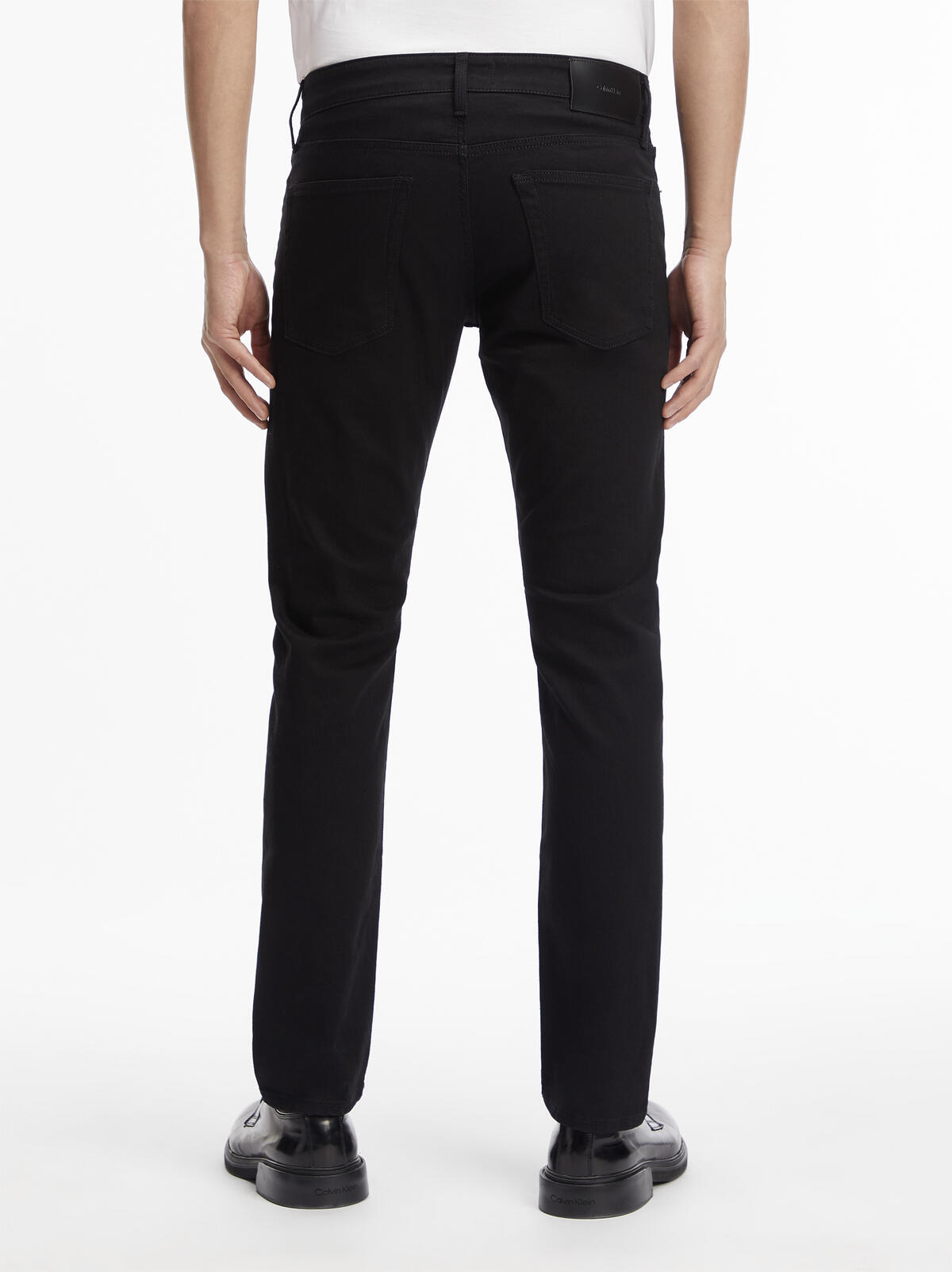 Calvin Klein SLIM FIT INFINITE BL Erkek Siyah Kot Pantolon
