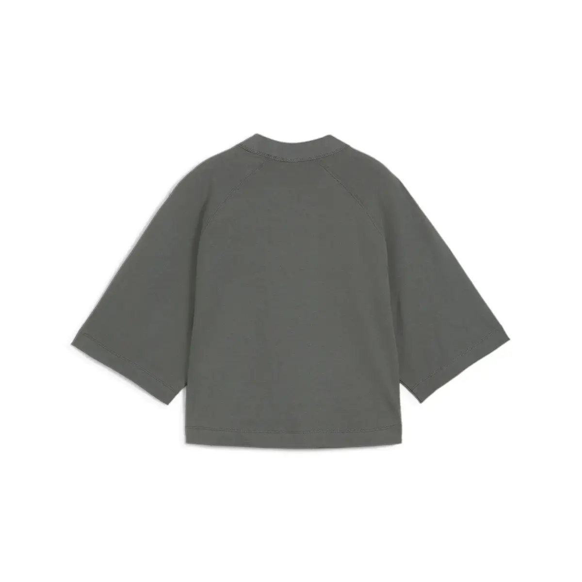 Puma CLASSICS+ Oversized Tee Koyu Gri Kadın T-Shirt