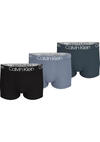 Calvin Klein TRUNK 3PK, PU5 3'lü Siyah Erkek Boxer