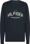 Tommy Hilfiger BRAND IDENTITY CREW, DW5 Siyah Erkek Sweatshirt