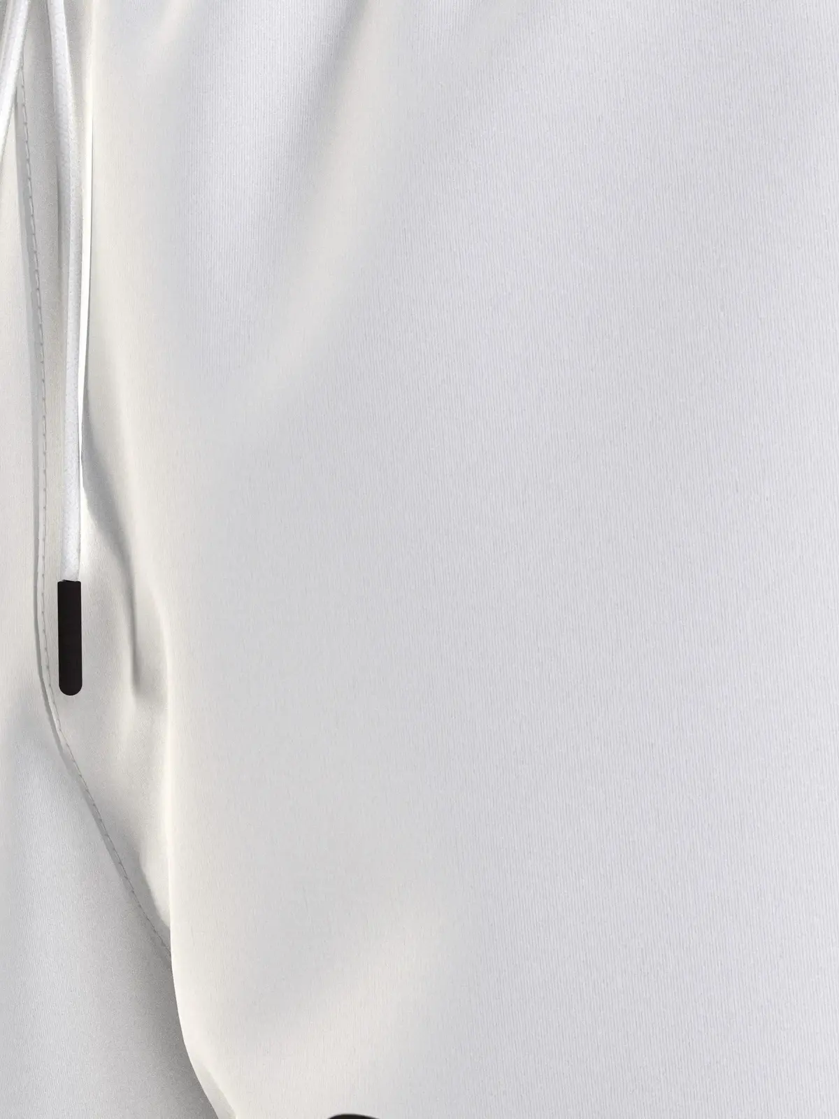 Calvin Klein MEDIUM DRAWSTRING-NO Erkek Beyaz Deniz Şortu