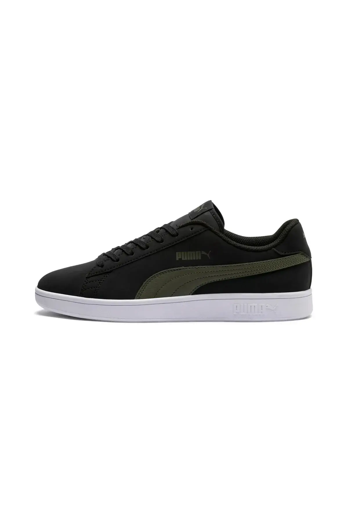 Puma Smash v2 Buck Siyah Kadın/Unisex Günlük Spor Ayakkabı